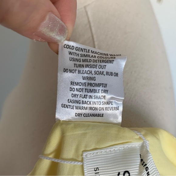 SABO Tillie Strappy Crop Top in Amalfi Citrus Print Yellow Oranges Lemon Print - Picture 13 of 13